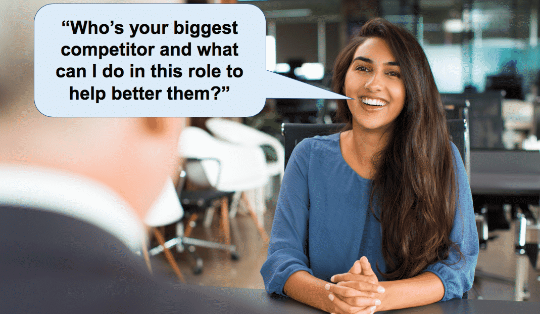 Question To Ask In An Interview Who Is Your Biggest Competitor