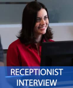 Receptionist Interview Questions and Answers