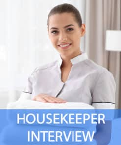 Housekeeper Interview Questions and Answers