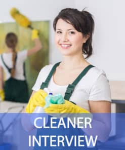Cleaner Interview Questions and Answers