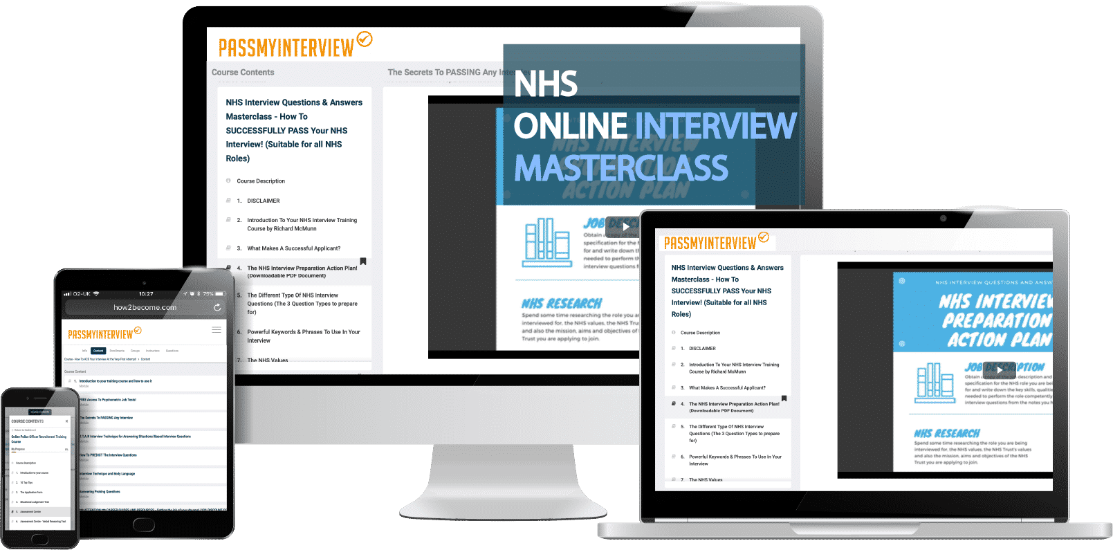 NHS Online Interview Masterclass Course