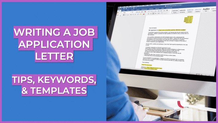 WRITING A JOB APPLICATION LETTER - TIPS KEYWORDS AND TEMPLATES Download