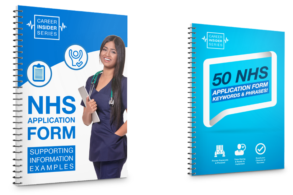 NHS APPLICATION FORM SUPPORTING INFORMATION EXAMPLES BUNDLE 2