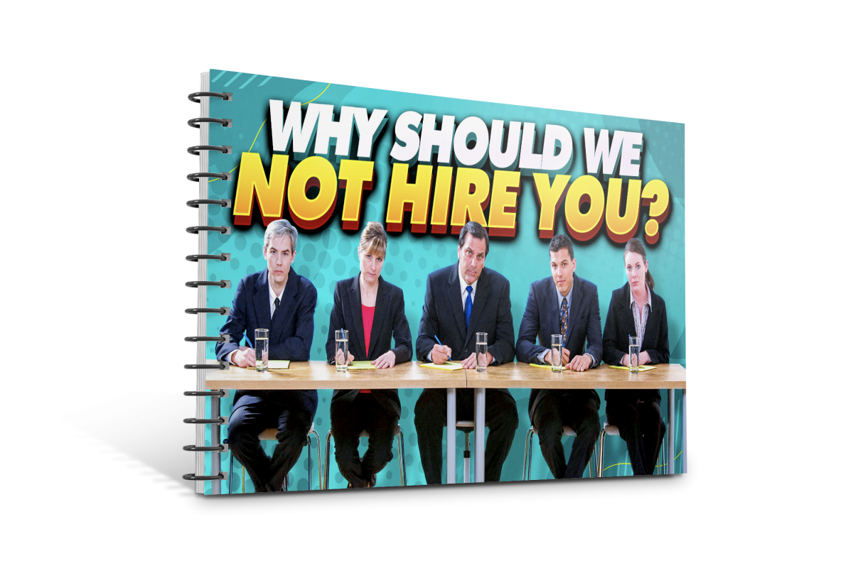 Why should we not hire you interview question guide slide deck
