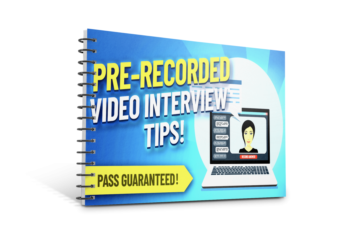 Pre-recorded video interview tips guide