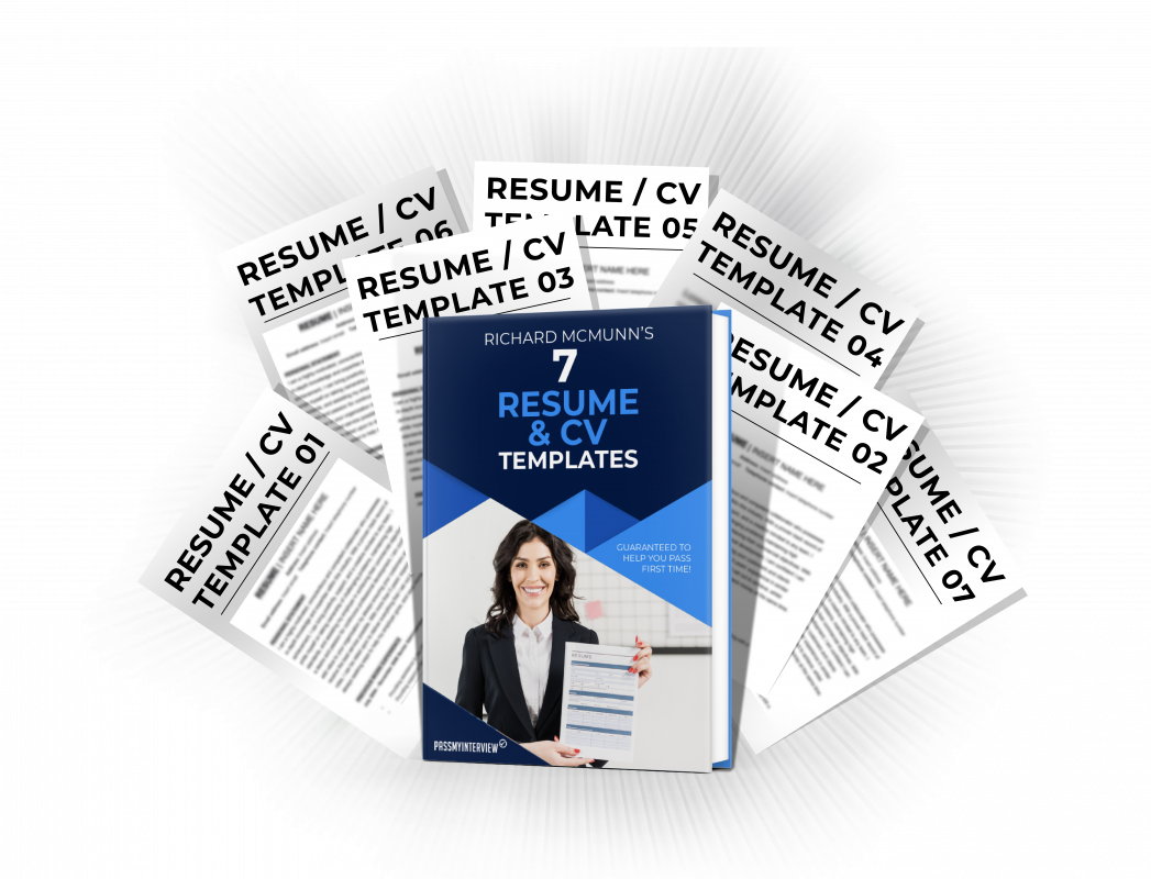 7 Resume CV Templates