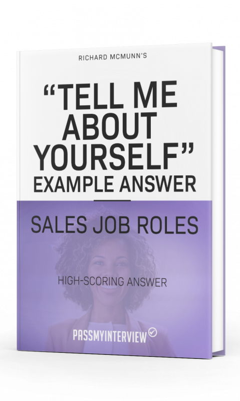 Tell Me About Yourself Example Answer for Sales Job Roles