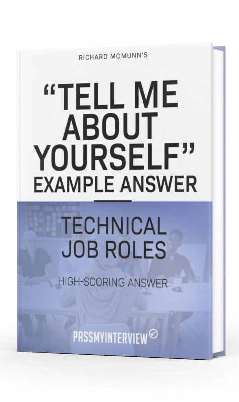 Tell Me About Yourself Example Answer for Technical Job Roles