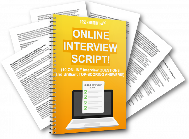Online Interview Script | 10 Interview Questions and Answers!
