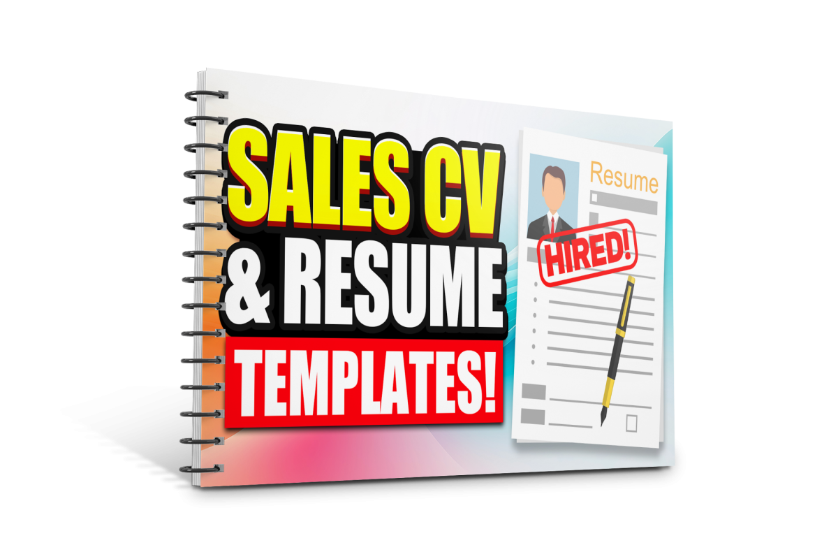 Sales CV Template