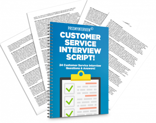 CUSTOMER SERVICE INTERVIEW SCRIPT