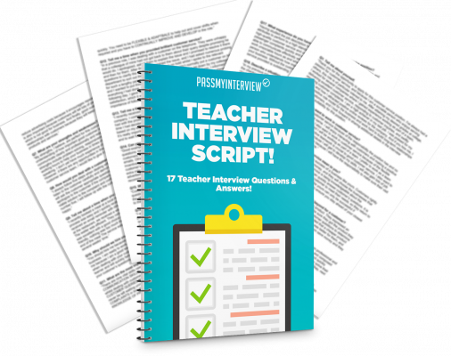 Teacher Interview Script Questions & Answers