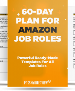 Amazon 30 60 90 Day Plan for Job Interviews Template Download