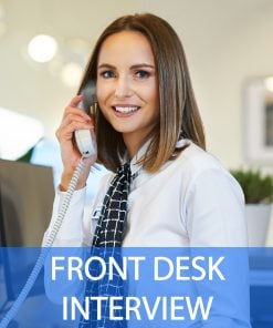 Front Desk Interview Questions and Answers