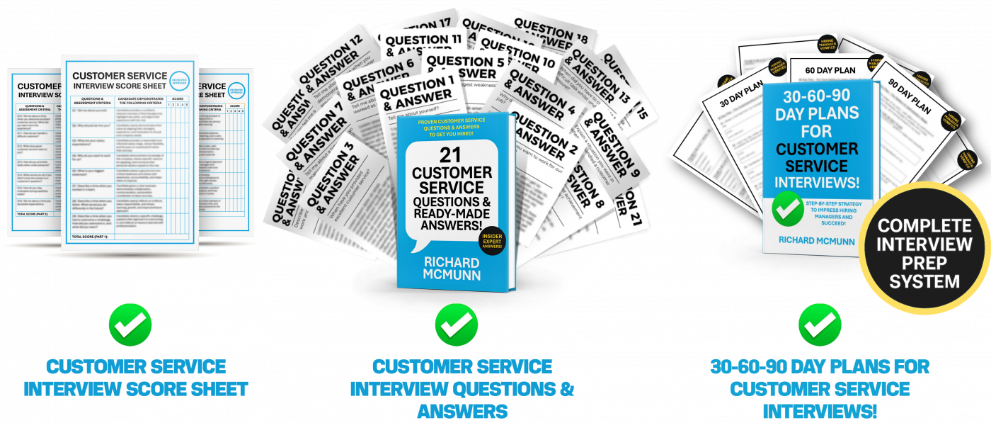 Insider Customer Service Interview Preparation Package System Download