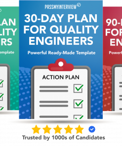 30-60-90 Day Plan for Quality Engineers Interviews Template Mockup