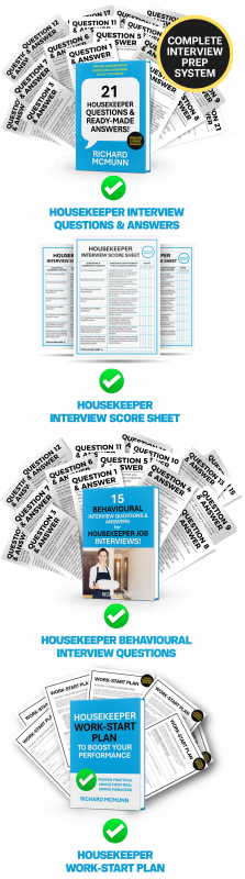 Insider Housekeeper Interview Preparation Package System Mobile