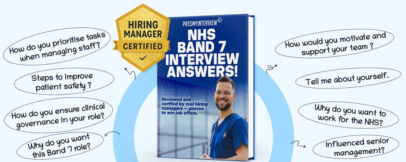 NHS BAND 7 Interview Questions & Answers Guide Hero