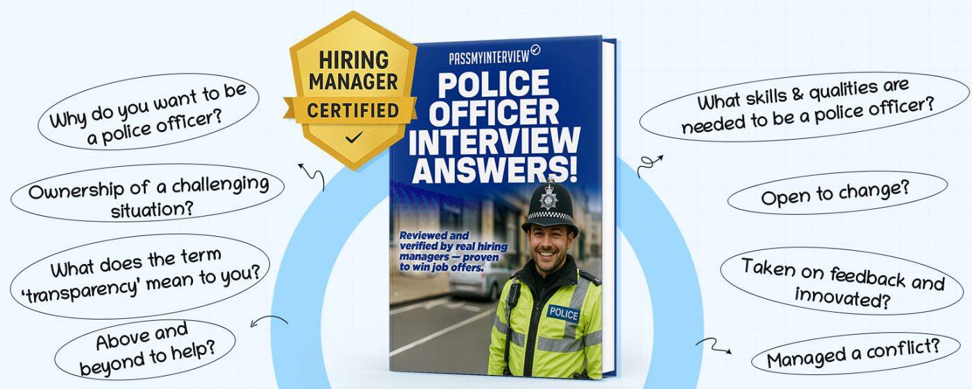 Police Officer Interview Questions & Answers Guide Updated