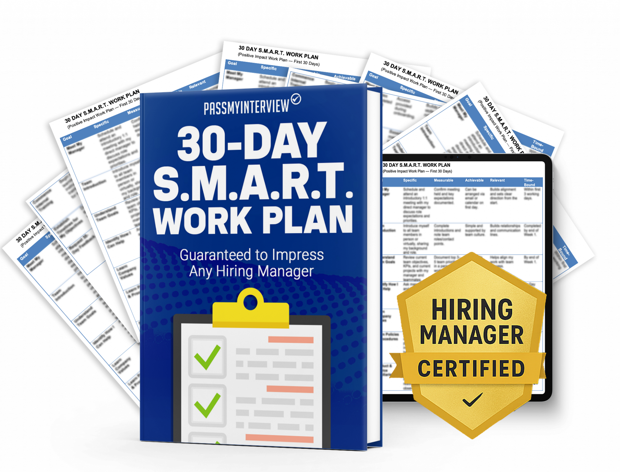 30 Day S.M.A.R.T. Plan for Interviews! | Guide + Templates