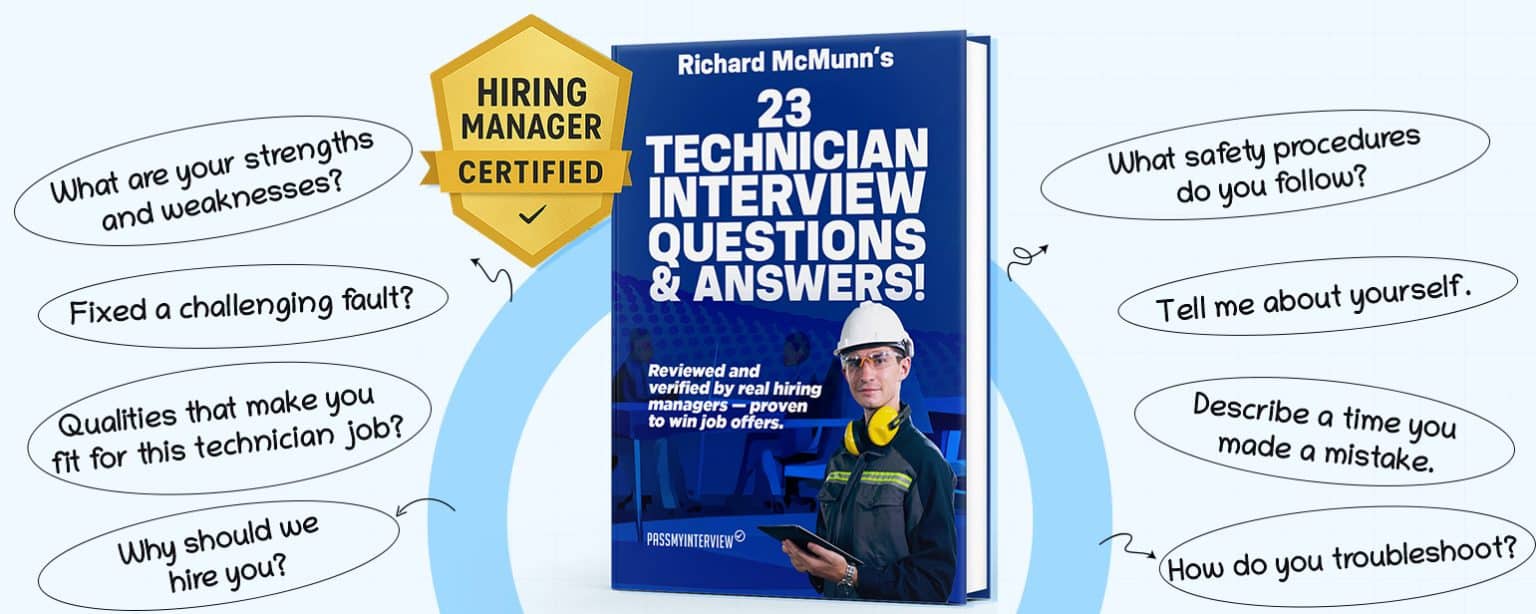 23 Technician Interview Answers! (Hiring Manager Approved™)