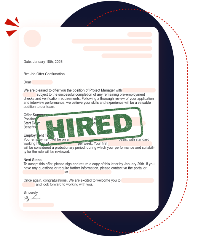 Hiring Manager Job Offer Image