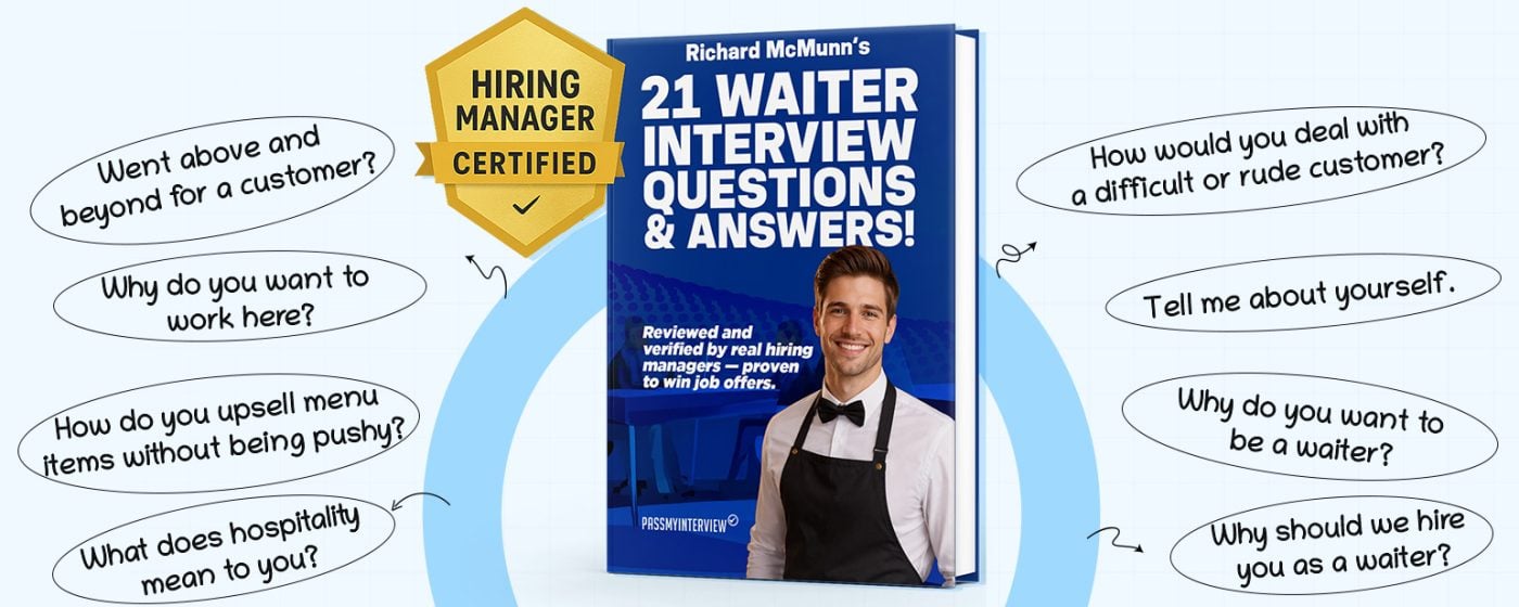 21 Waiter and Waitress Great Answers to Tough Interview Questions Guide Hero