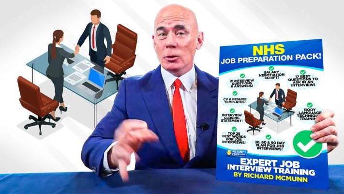 NHS Job Interview Preparation Pack with Richard McMunn Header