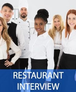22 Restaurant Interview Questions and Answers