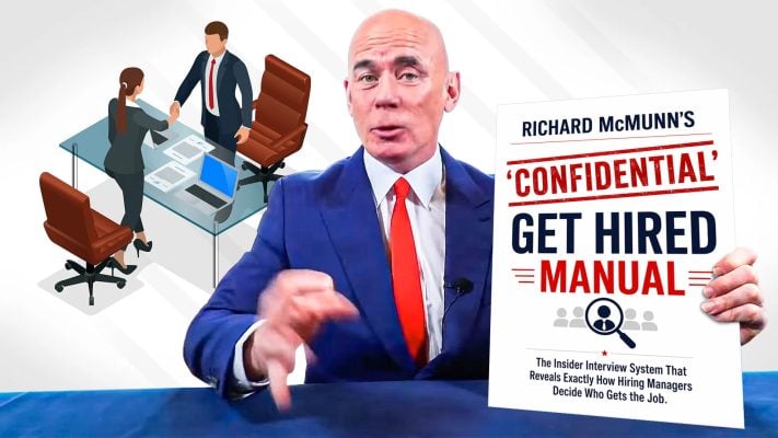 RICHARD McMUNN'S ‘CONFIDENTIAL’ GET HIRED MANUAL HEADER