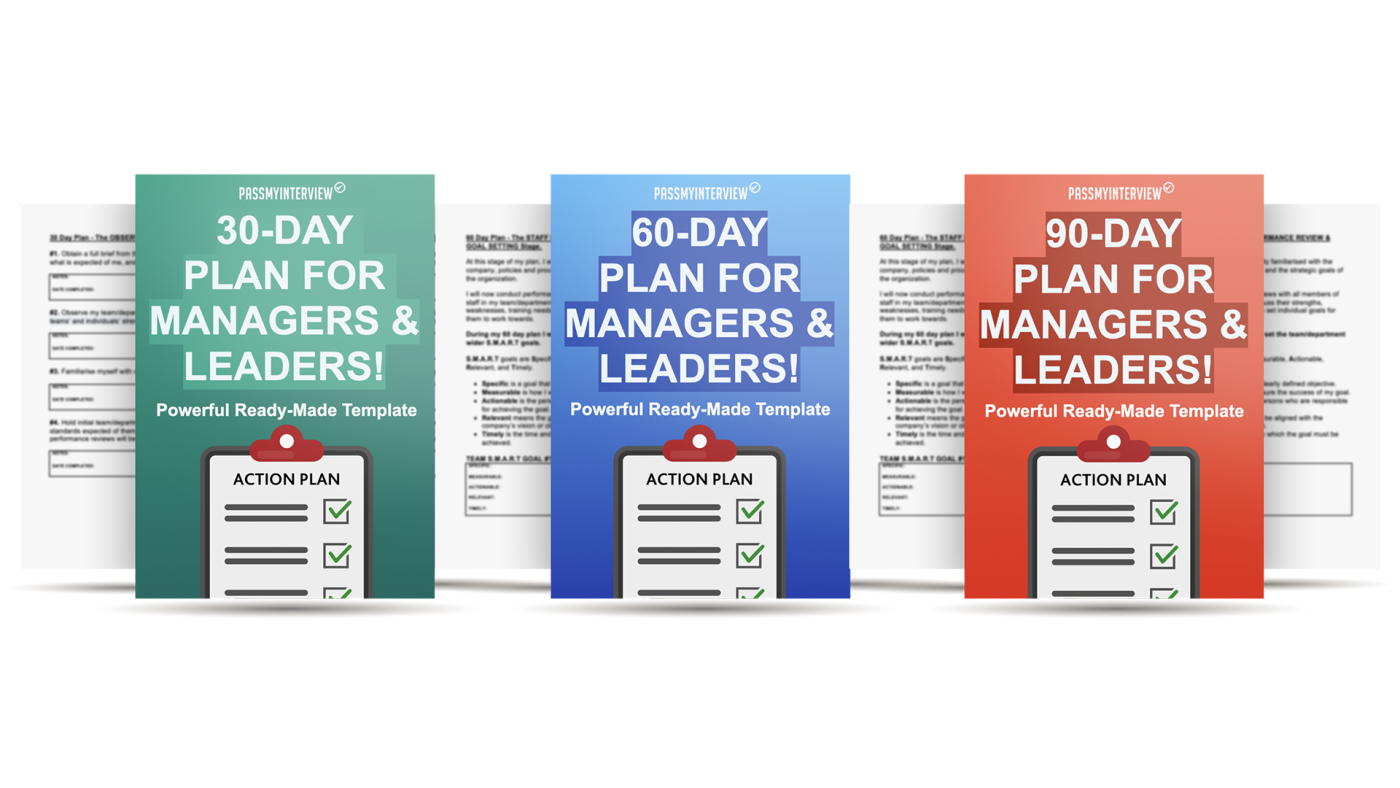 30-60-90 Day Plan for Managers