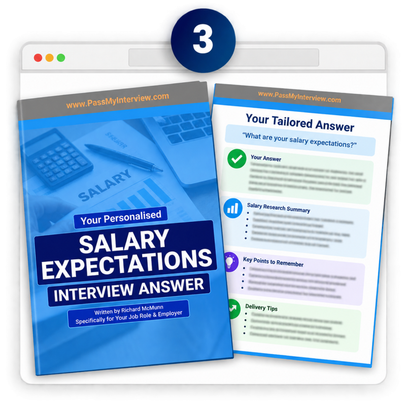 Salary Expectations Customised Answer Service
